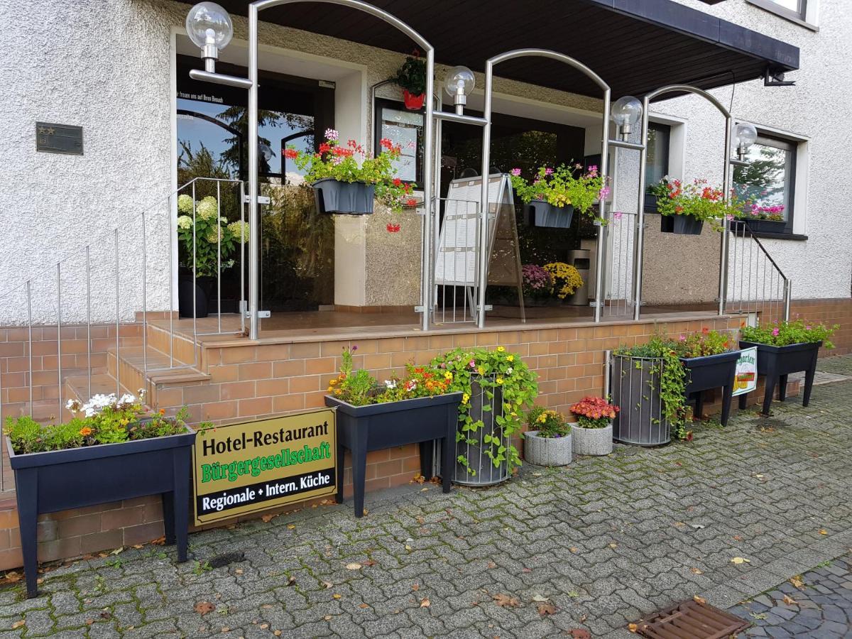 Hotel Buergergesellschaft Betzdorf Bagian luar foto