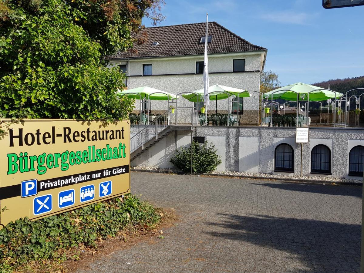 Hotel Buergergesellschaft Betzdorf Bagian luar foto